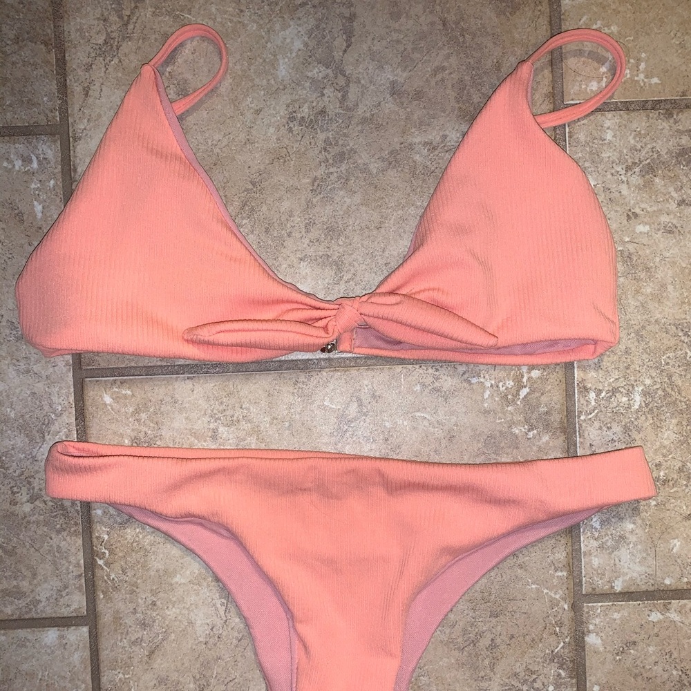 CORAL TWO PIECE BIKINI